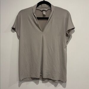 H&M Light Gray Top